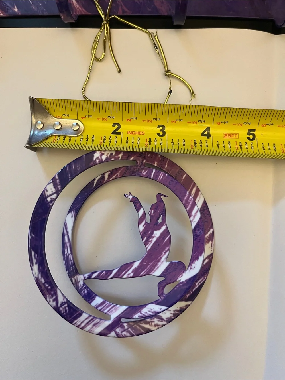 Gymnastics stylish purple